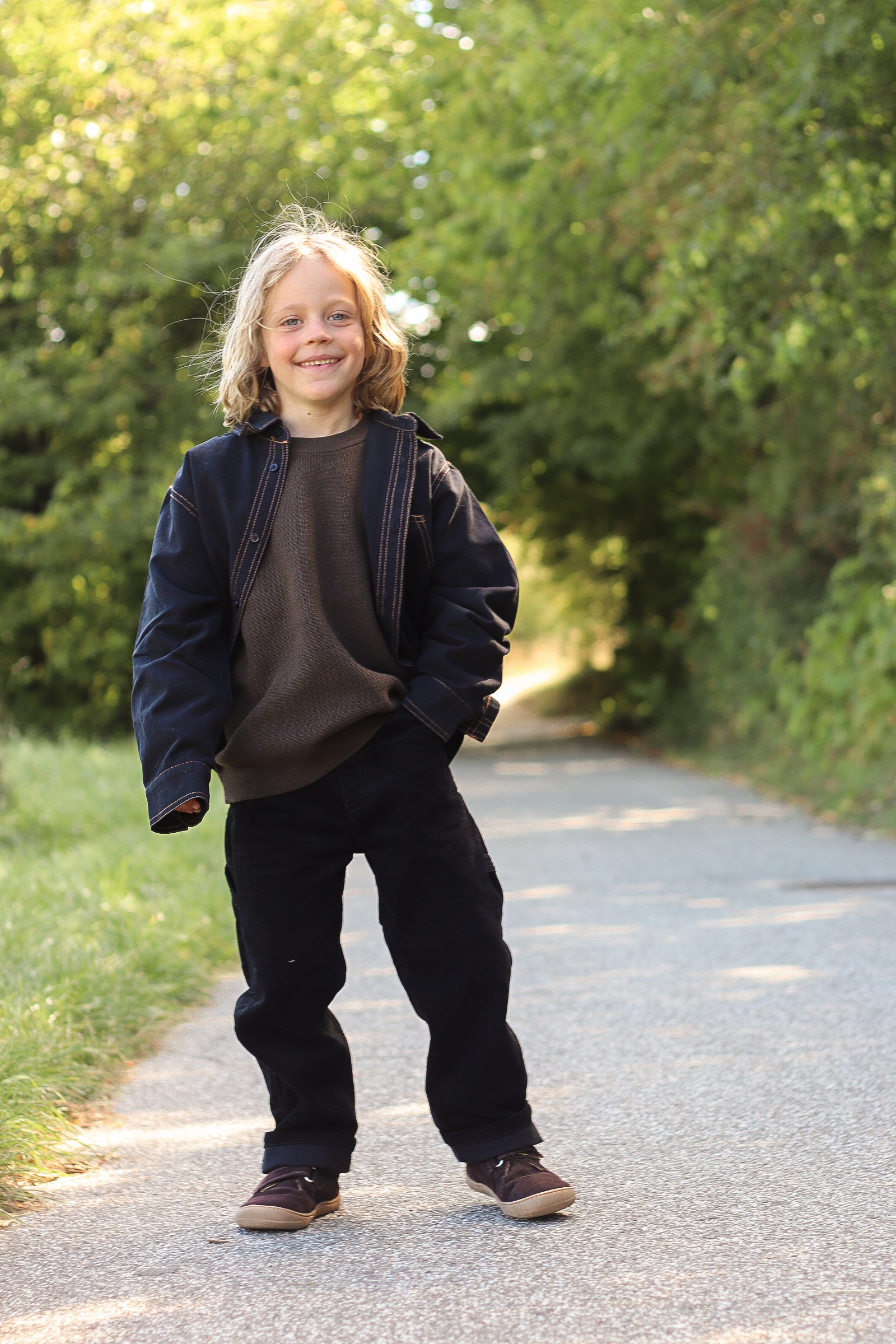 Wilson - Brown Suede Barfodssko - overgangssko