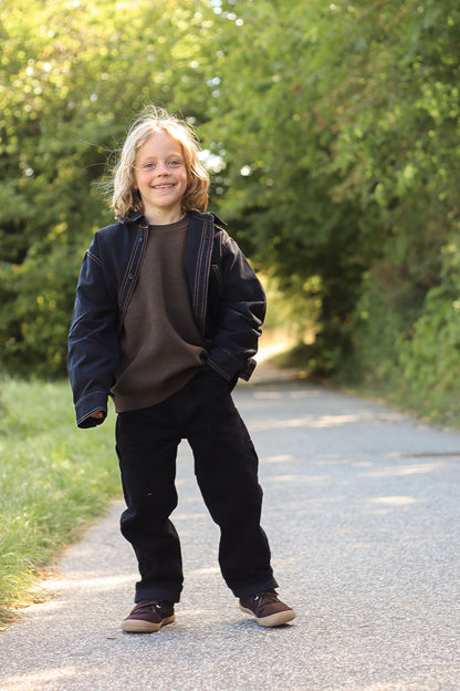 Wilson - Brown Suede Barfodssko - overgangssko