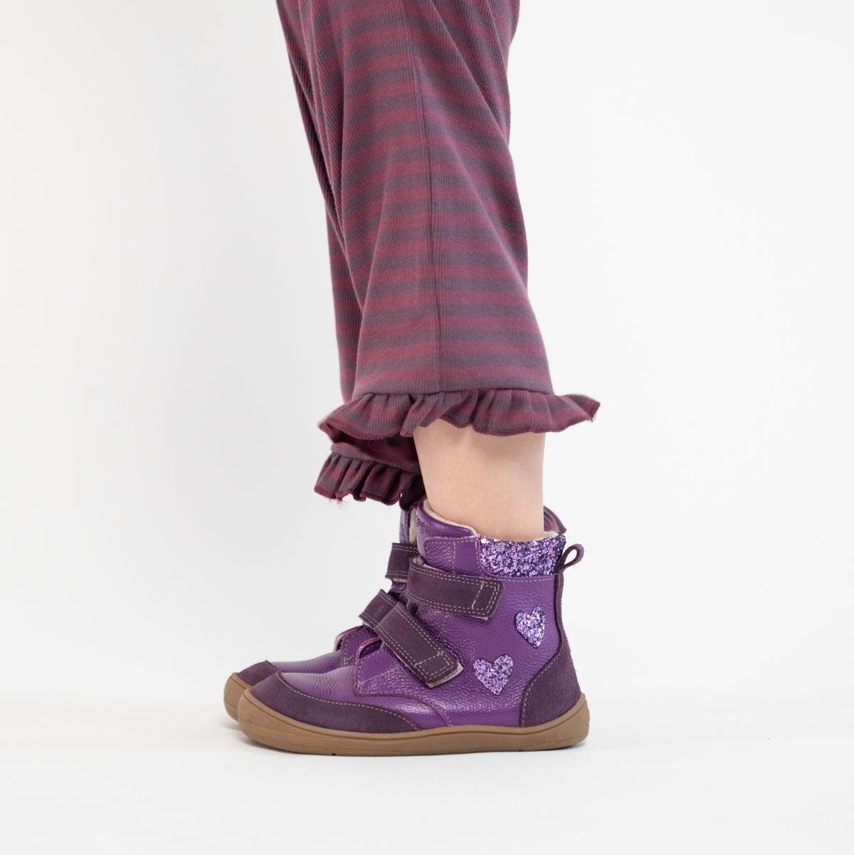 Theo Purple Heart Barfodsvinterstøvle