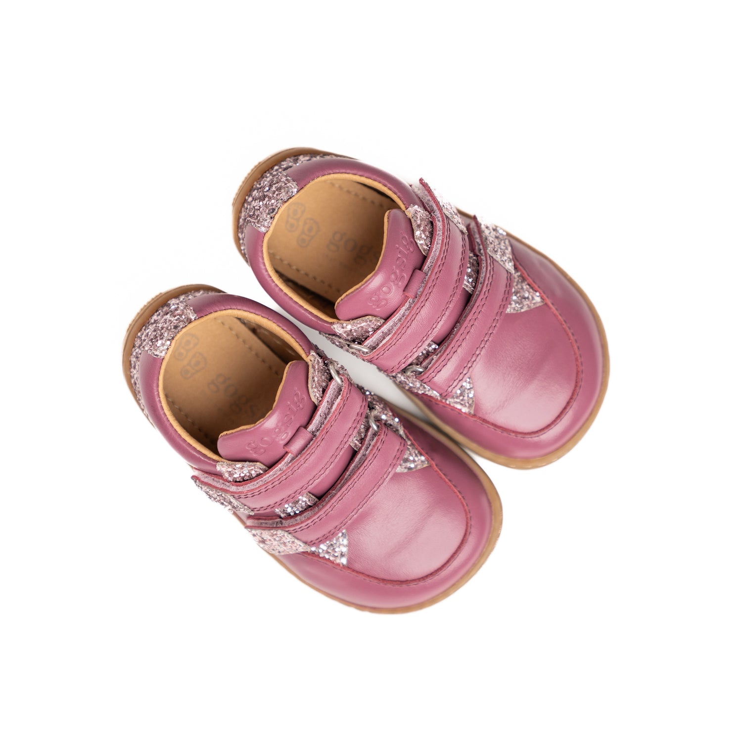 MY Purple Glitter Velcro