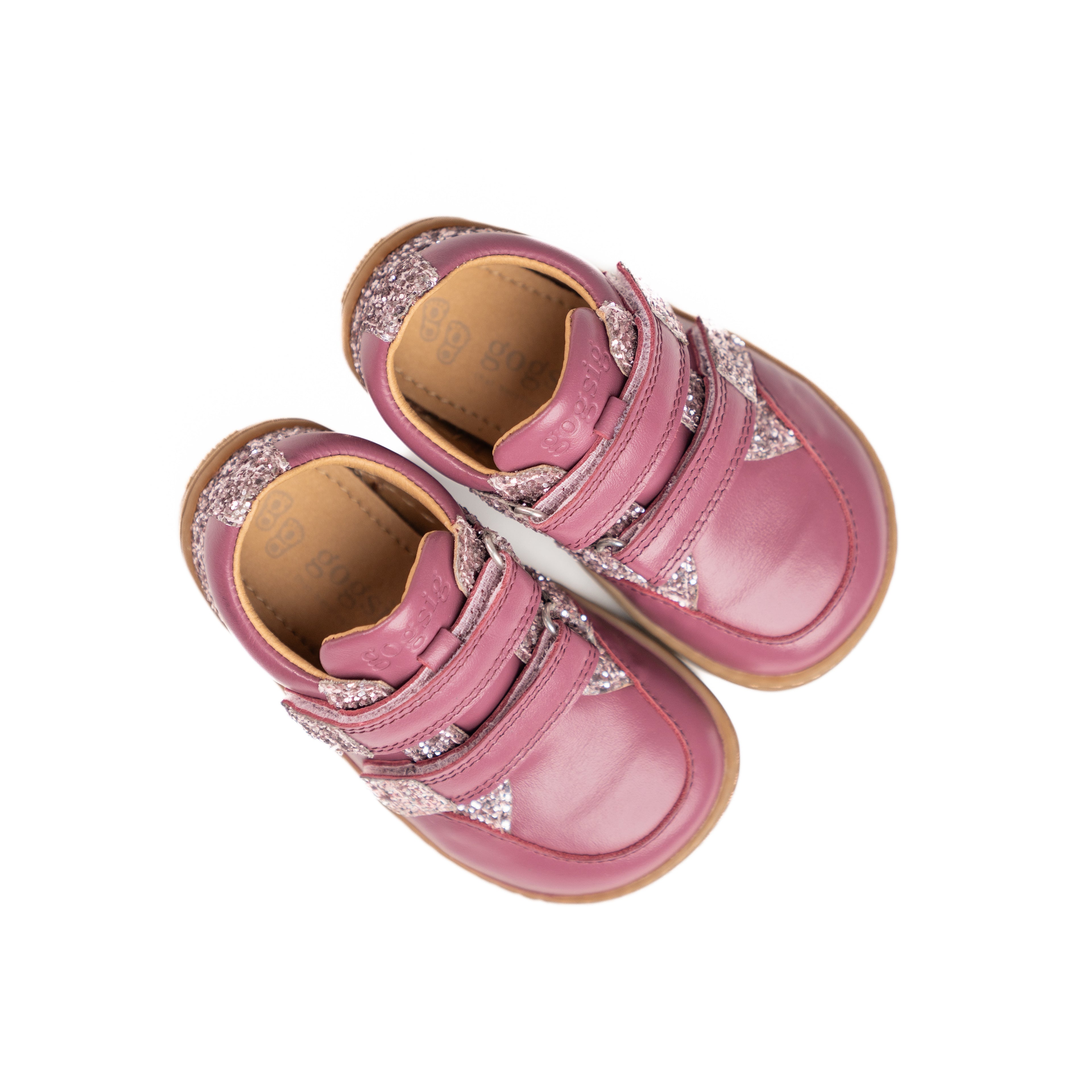 MY Purple Glitter Velcro